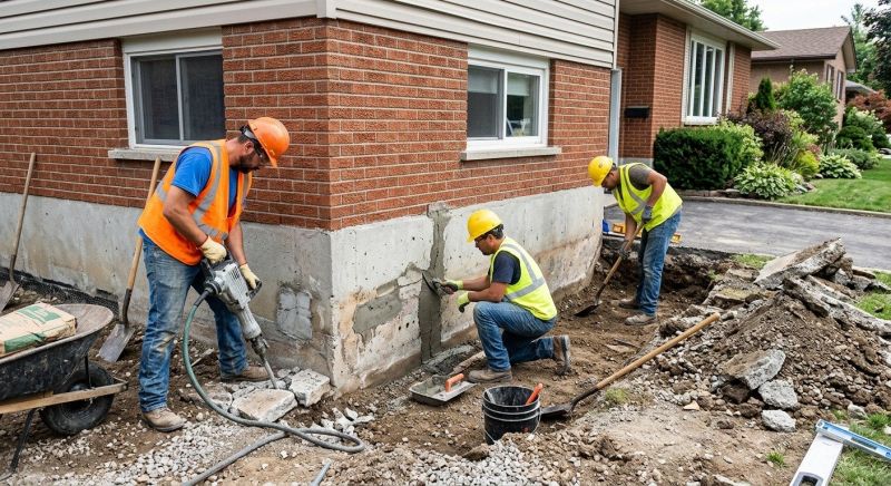 Foundation Repair in Norwell, MA