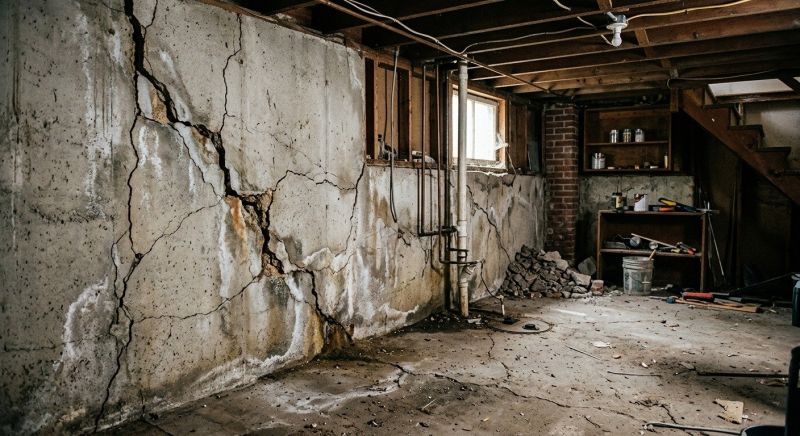 Basement Crack Repair in Norwell, MA