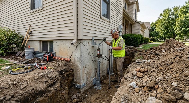 Basement Foundation Repair in Cambridge, MA