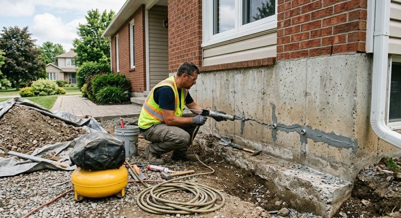 Basement Foundation Repair in Middleboro, MA