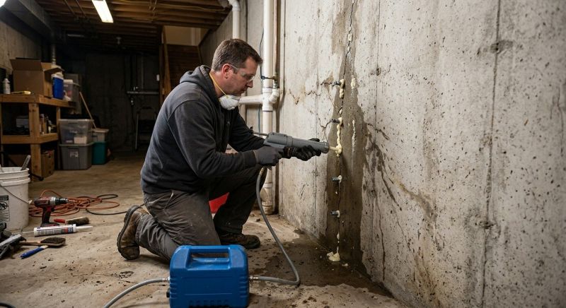 Basement Foundation Repair in Norfolk County, MA