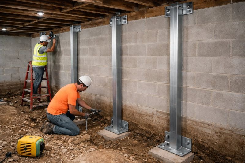 Basement Stabilization in Norwell, MA