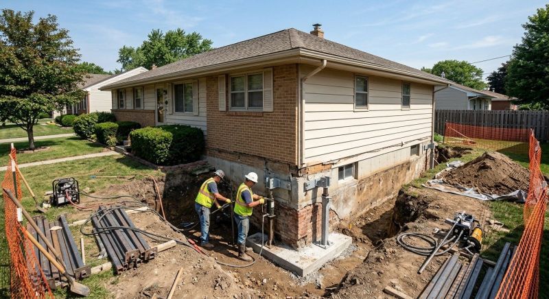 Building Foundation Repair in Everett, MA