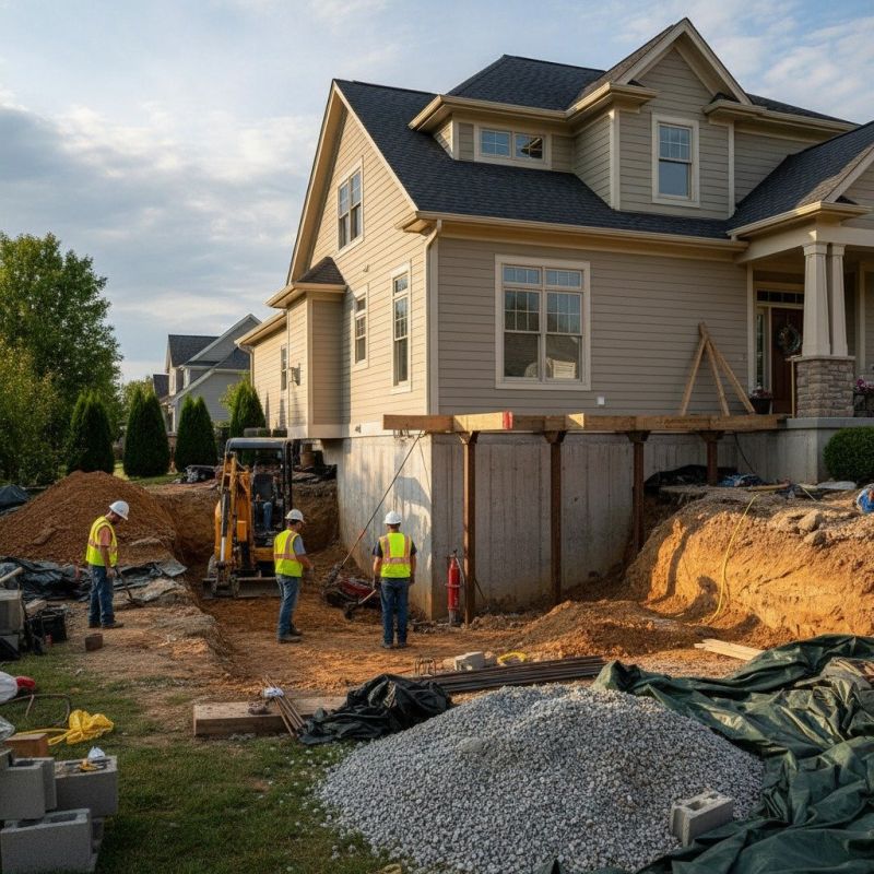 Building Foundation Repair in Hanover, MA