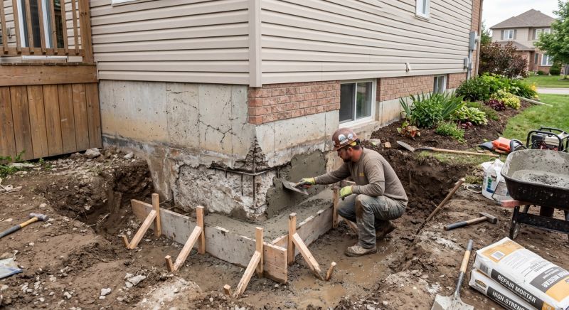 Building Foundation Repair in Jamaica Plain, MA
