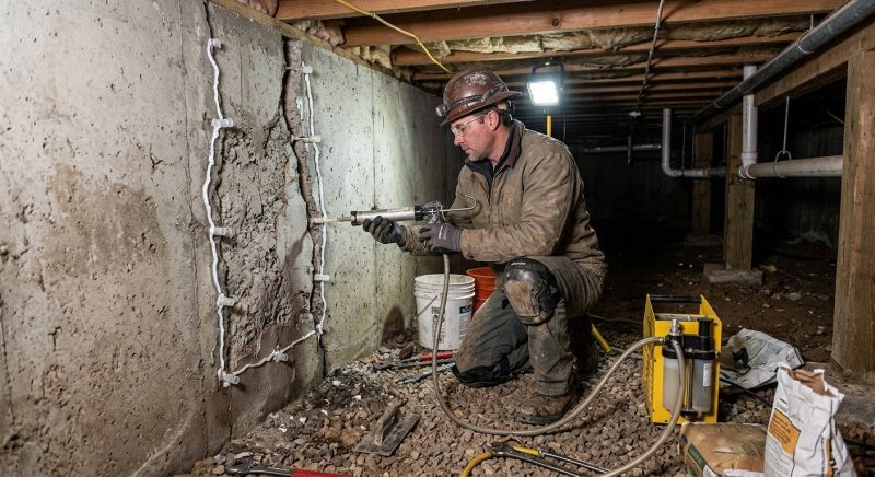 Commercial Foundation Repair in Norwell, MA