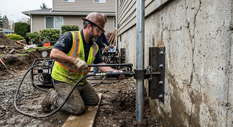 Concrete Foundation Leveling in Melrose, MA