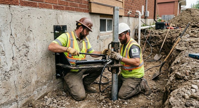 Concrete Foundation Leveling in Randolph, MA