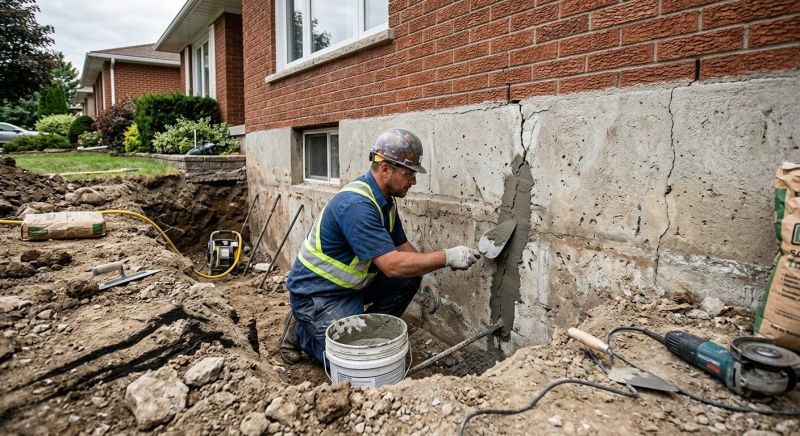 Concrete Foundation Repair in Brighton, MA