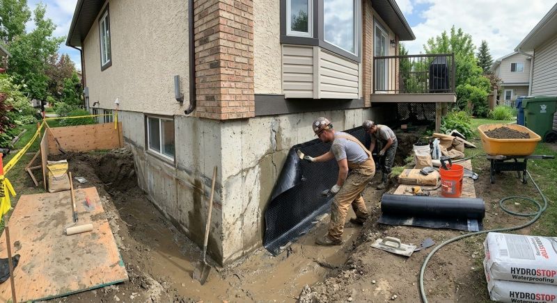 Concrete Foundation Repair in Chestnut Hill, MA