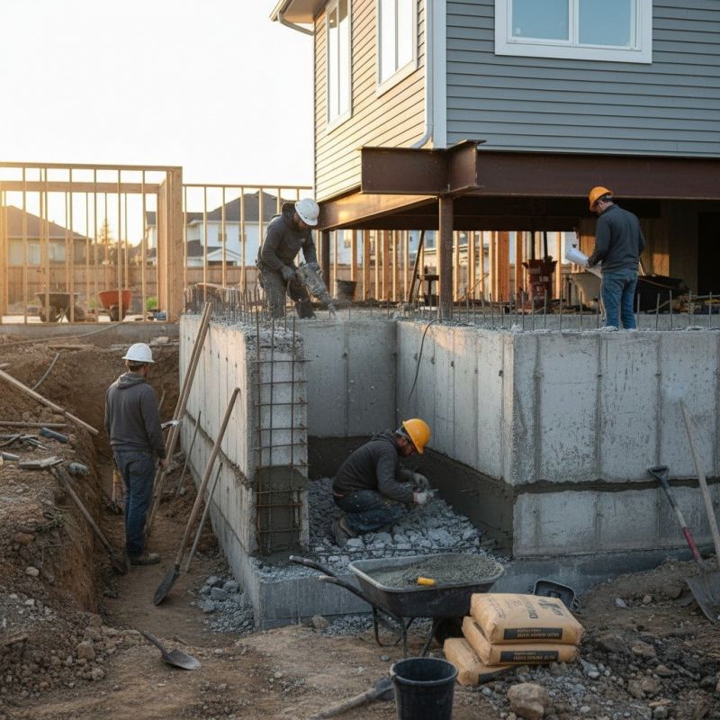 Concrete Foundation Repair in Medfield, MA