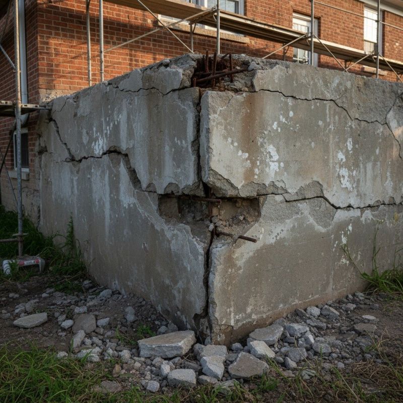 Cracked Foundation Repair in Quincy, MA