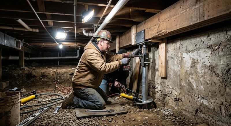 Crawlspace Foundation Repair in Avon, MA