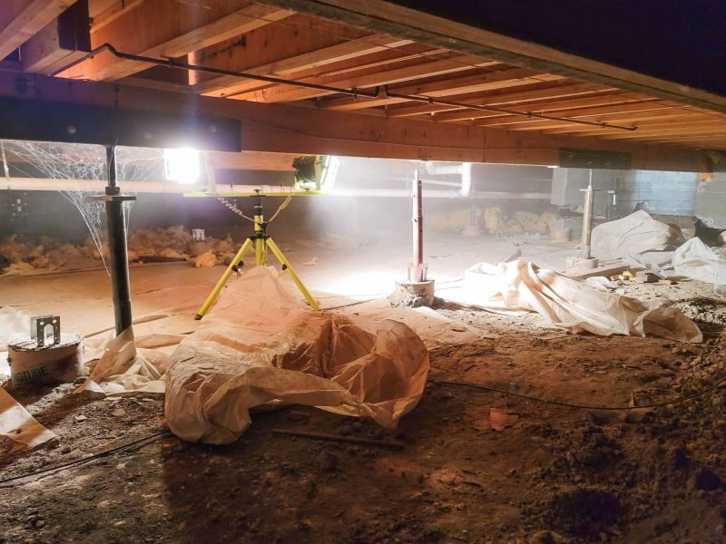 Crawlspace Foundation Repair in Holbrook, MA