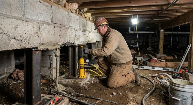 Crawlspace Foundation Repair in Norfolk County, MA
