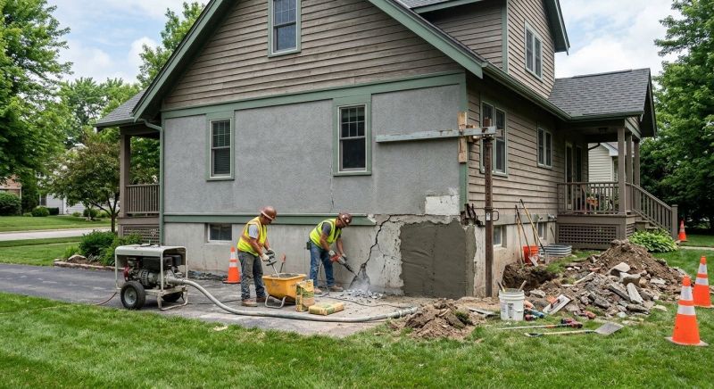 Emergency Foundation Repair in Norwell, MA
