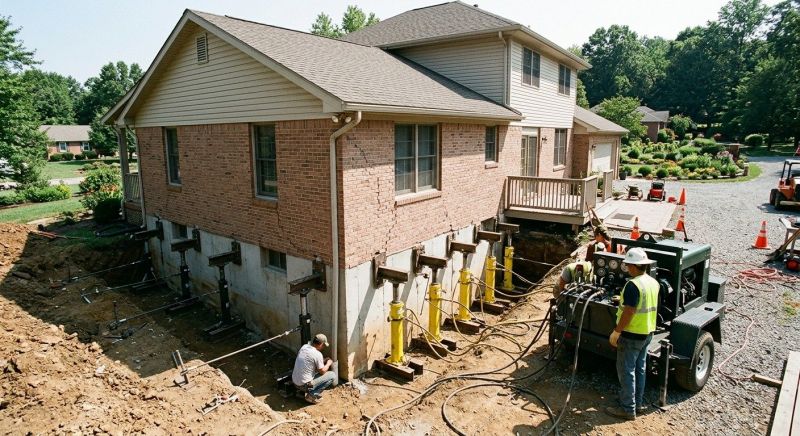 Foundation Jacking in Bristol County, MA