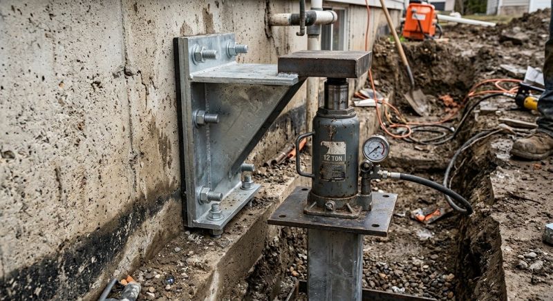 Foundation Jacking in Hingham, MA