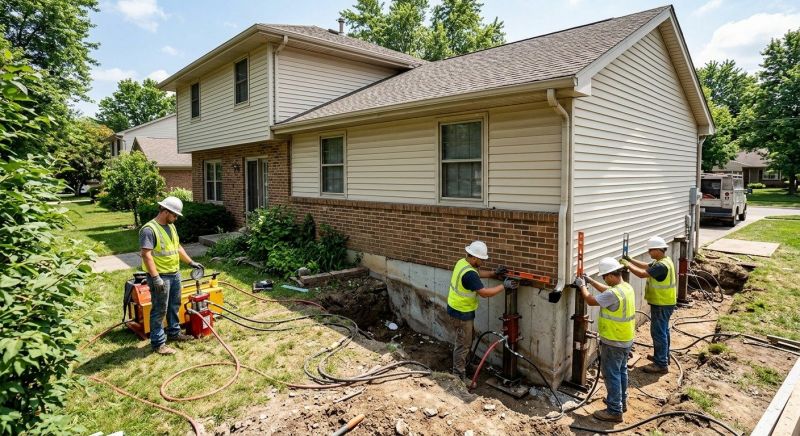 Foundation Jacking in Quincy, MA