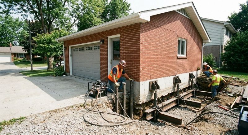 Foundation Lifting in Chestnut Hill, MA