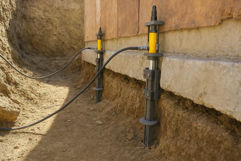 Foundation Lifting in Newton, MA