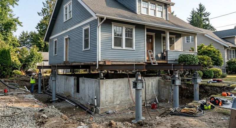 Foundation Raising in Hanson, MA