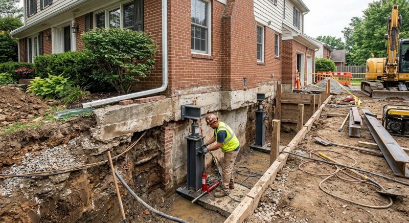 Foundation Raising in Sharon, MA