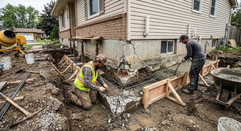 Foundation Repair in South Weymouth, MA