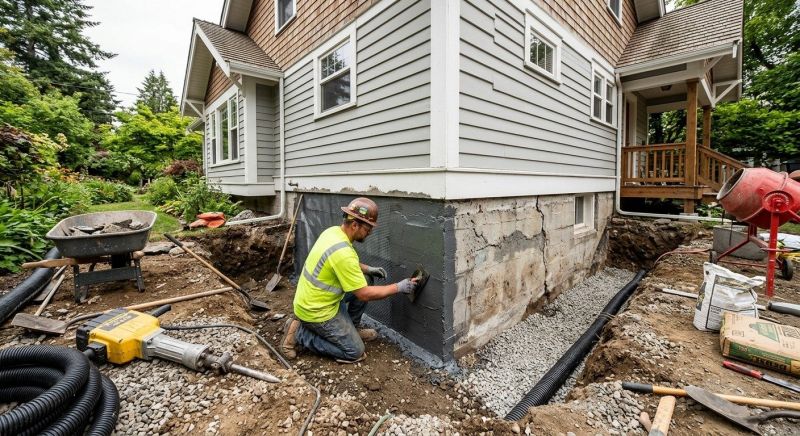 Foundation Restoration in Norwell, MA