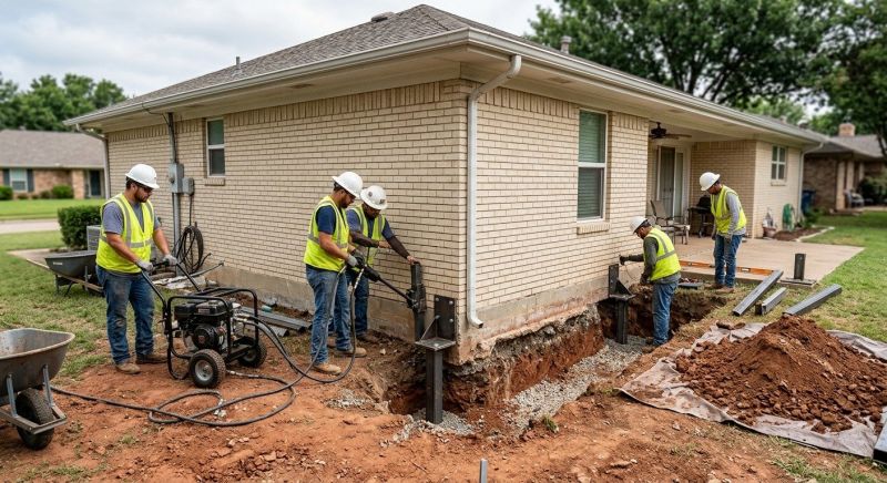 Foundation Stabilizing in Duxbury, MA