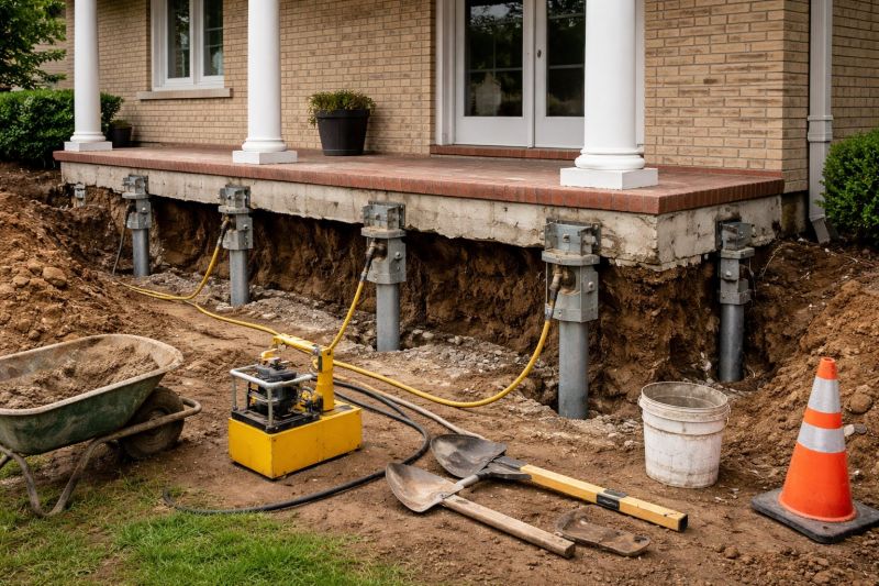 Foundation Stabilizing in Halifax, MA