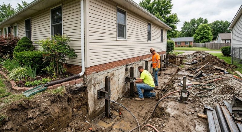 Foundation Stabilizing in Marshfield, MA