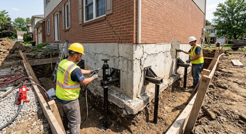 Foundation Structural Repair in Hull, MA
