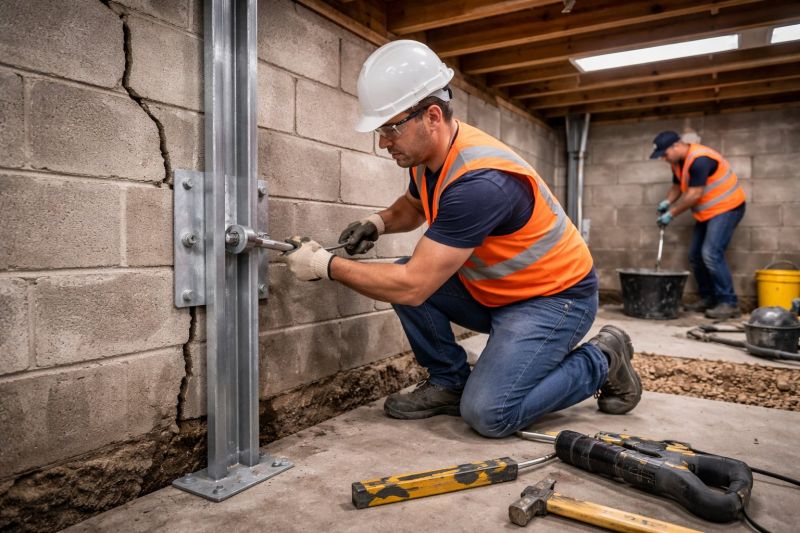 Foundation Structural Repair in Hyde Park, MA