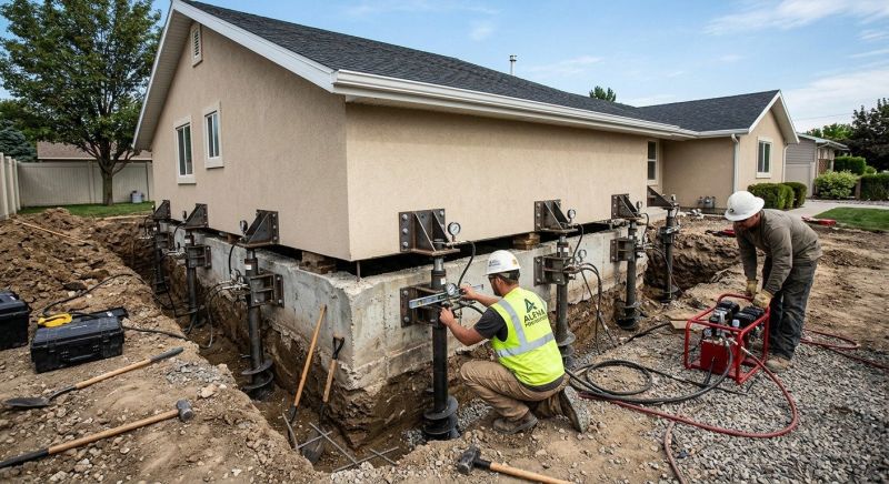 Home Foundation Leveling in East Bridgewater, MA