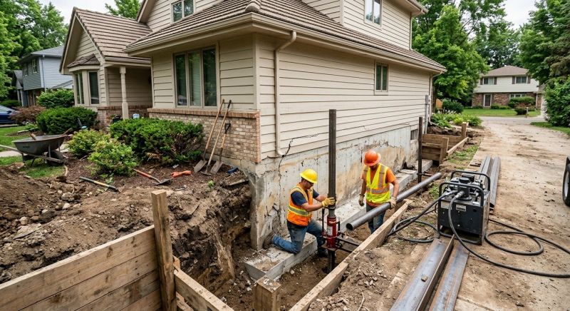 Home Foundation Repair in Malden, MA