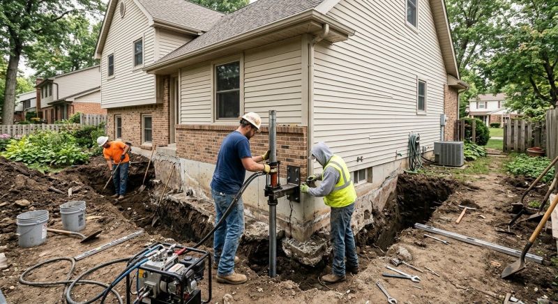 Home Foundation Repair in Roslindale, MA