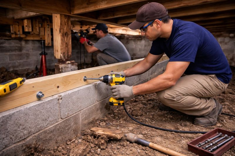 House Foundation Repair in Canton, MA