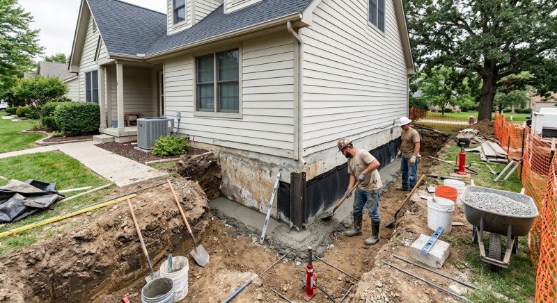 House Foundation Repair in Jamaica Plain, MA