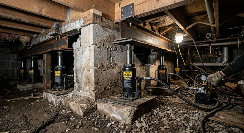 House Leveling in Chestnut Hill, MA