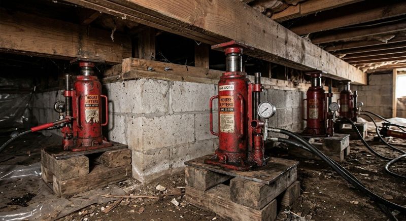 House Settling Repair in Norwell, MA