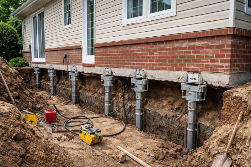 House Underpinning in Norwell, MA