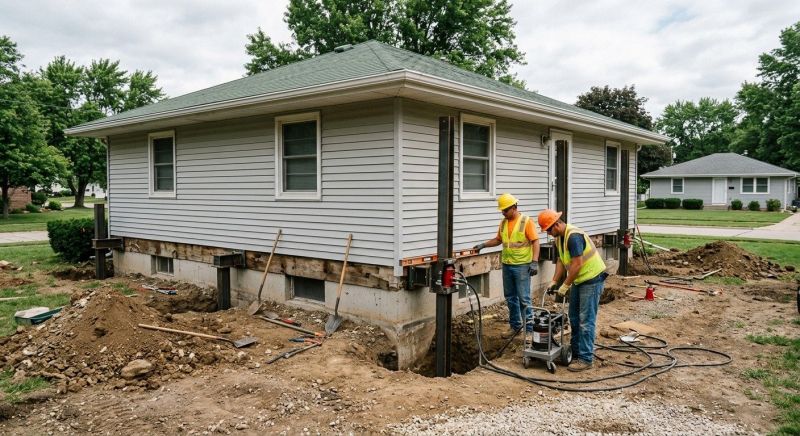 Settling Foundation Service in Cohasset, MA