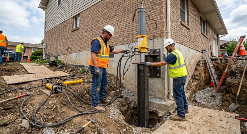 Settling Foundation Service in Hanson, MA