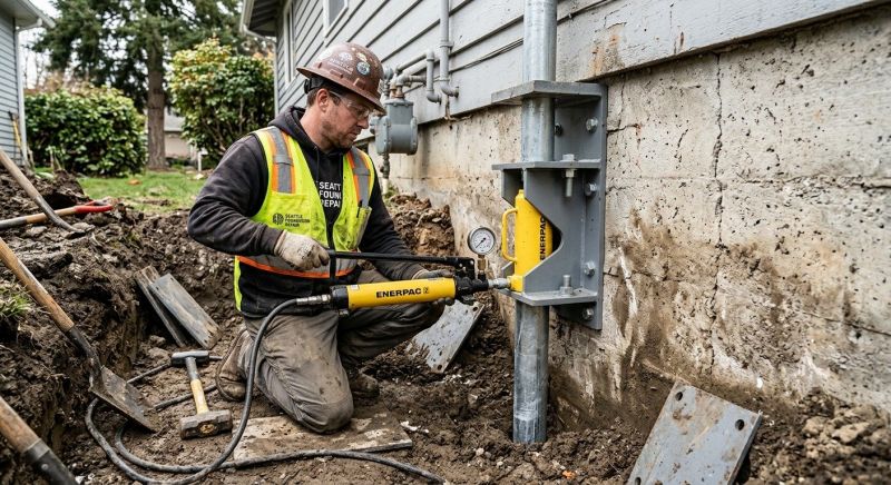 Settling Foundation Service in South Easton, MA