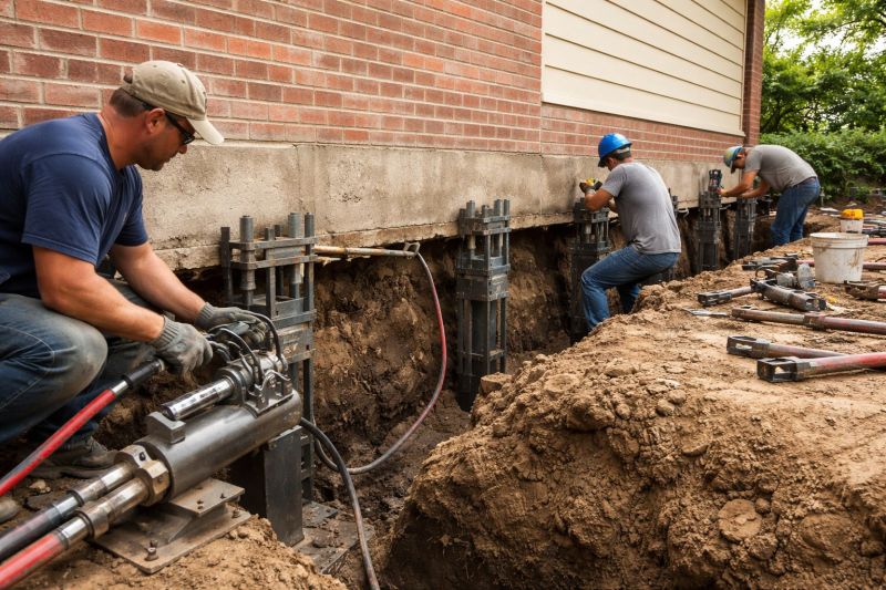 Slab Foundation Repair in Norwell, MA