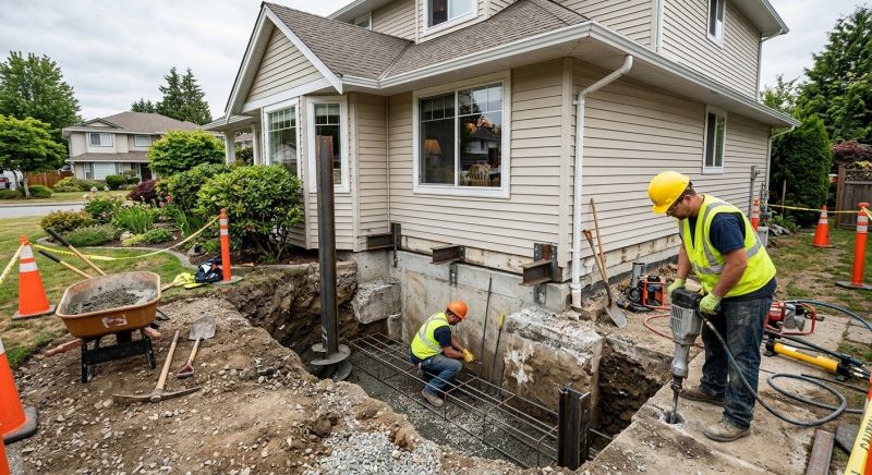 Structural Foundation Repair in Canton, MA