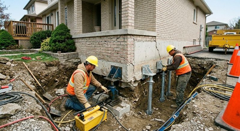 Structural Foundation Repair in East Walpole, MA