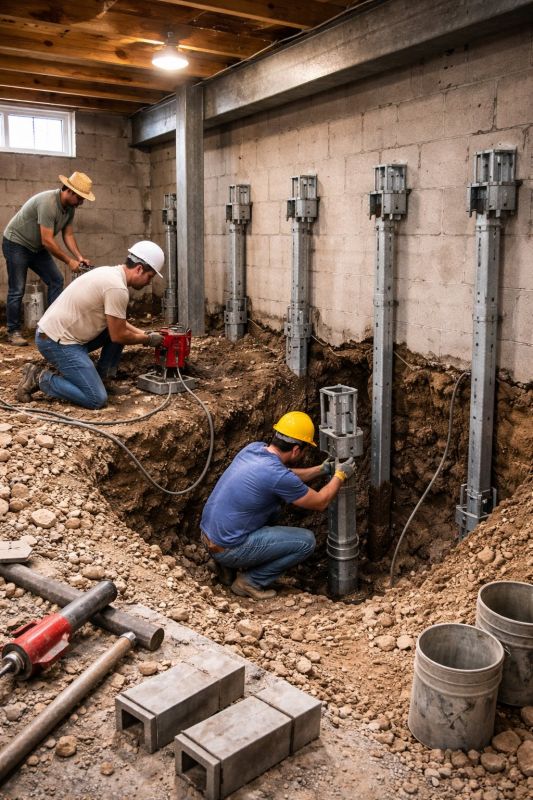 Underpinning Repair in Norwell, MA
